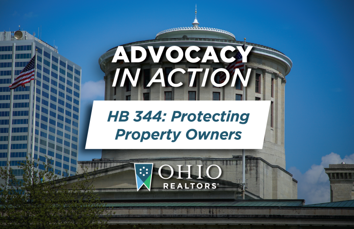 Protecting property owners: Ohio REALTORS support HB 344