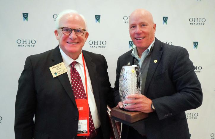 Chris Hall receives Ohio REALTORS 2021 Vincent T. Aveni Lifetime Achievement Award