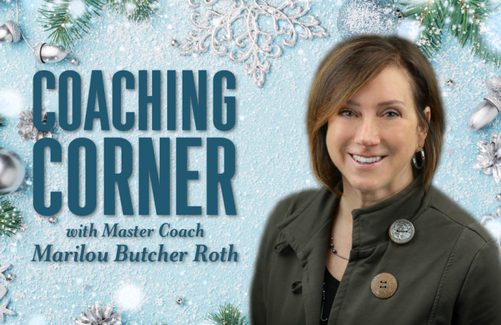 Coaching Corner: Another fun New Year's tip!