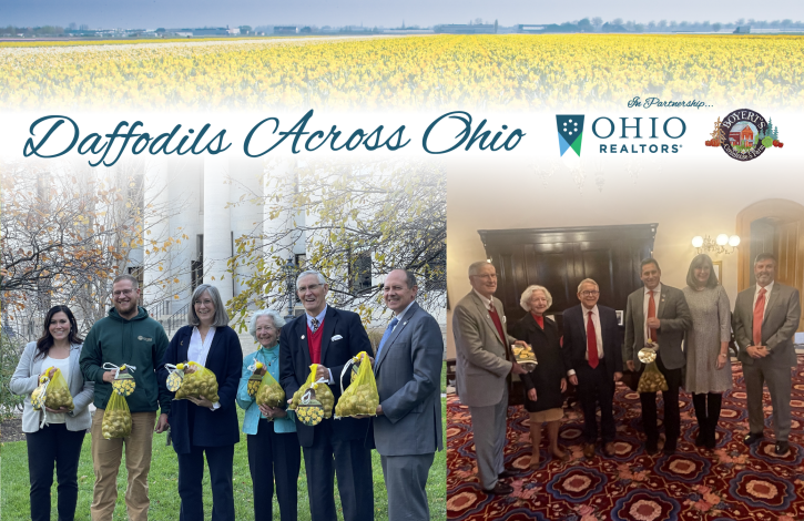 Ohio REALTORS' 'Daffodils Across Ohio' project to bloom at Statehouse