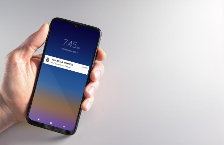 TechBuzz: Receive a text with a surprise offer? Don't click that link!