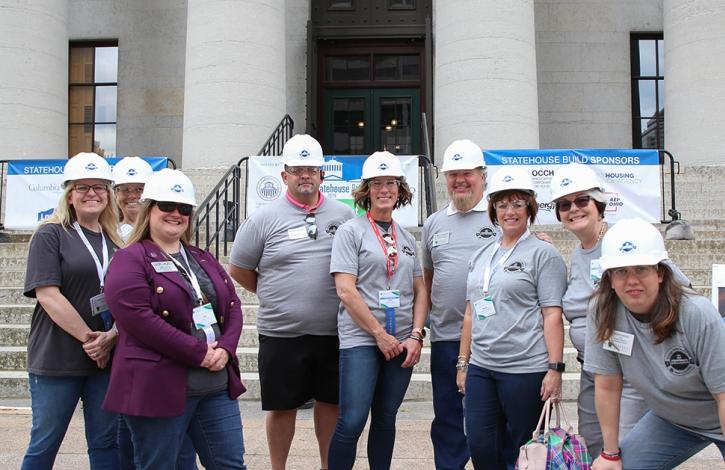 Ohio REALTORS partners with Habitat for Humanity of Ohio to spotlight affordable housing on the Statehouse grounds