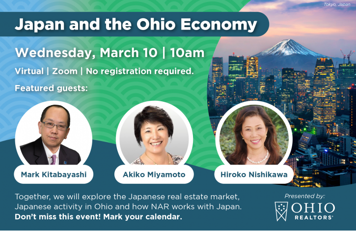 Ohio REALTORS to explore Japan's role in the state's economy
