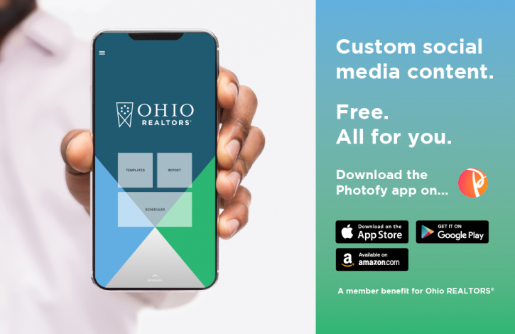Revolutionize your marketing with Ohio REALTORS new Photofy app