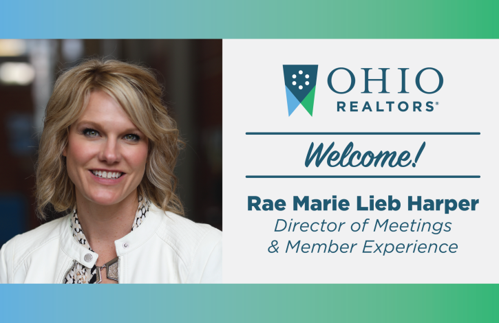 Rae Marie Lieb Harper joins Ohio REALTORS team!