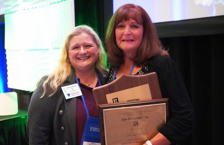 Deborah Barber receives Ohio's 2021 'REALTOR of the Year' Award