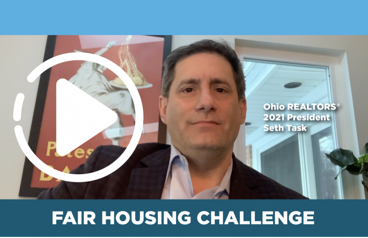 President Task asks Ohio REALTORS to meet the Fair Housing challenge!