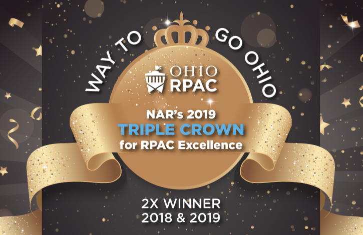 Ohio achieves back-to-back RPAC honors from NAR!