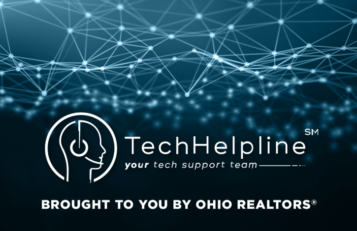 Tapping into your tech support member benefit from Ohio REALTORS Tech Helpline