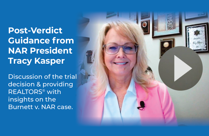After Burnett, What's Next? A Message from NAR President Tracy Kasper