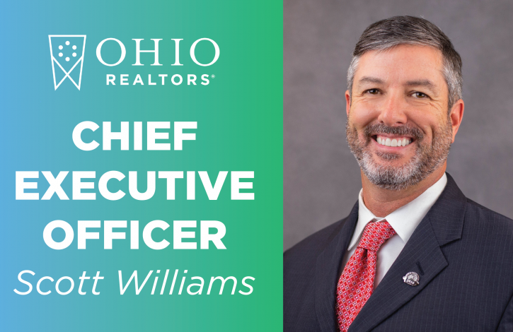 Ohio REALTORS names Scott Williams as the organization's new Chief Executive Officer