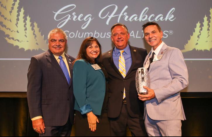Greg Hrabcak receives Ohio REALTORS 2022 Vincent T. Aveni Lifetime Achievement Award